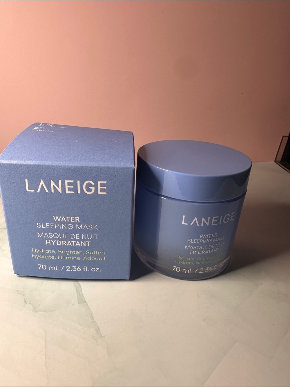 LANEIGE Water Sleeping Mask - Hydrating Night Cream Gel (Blue)